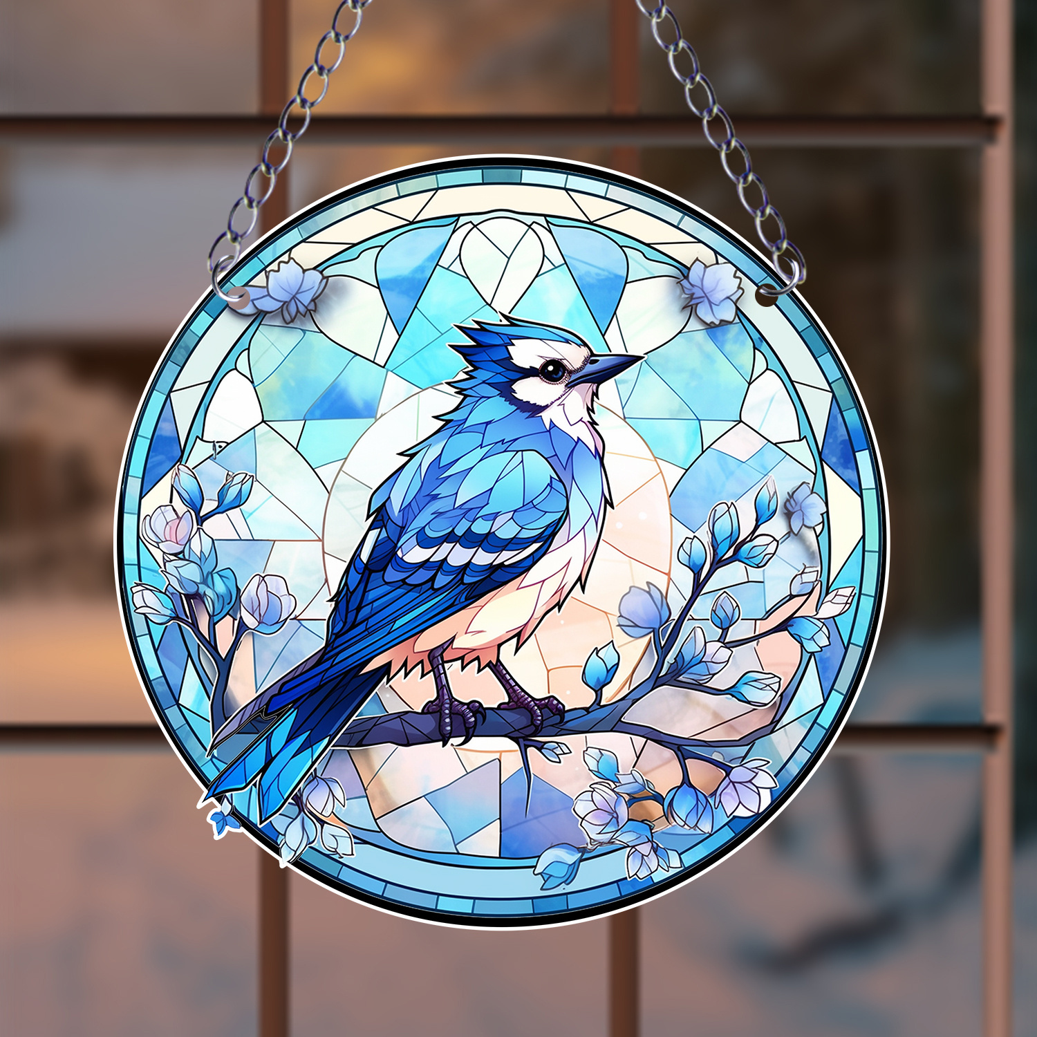 Bluebird Stained Glass Suncatcher, Stained Glass Bird, Glass Art, Wildlife  Art, Bird Lovers Gift 