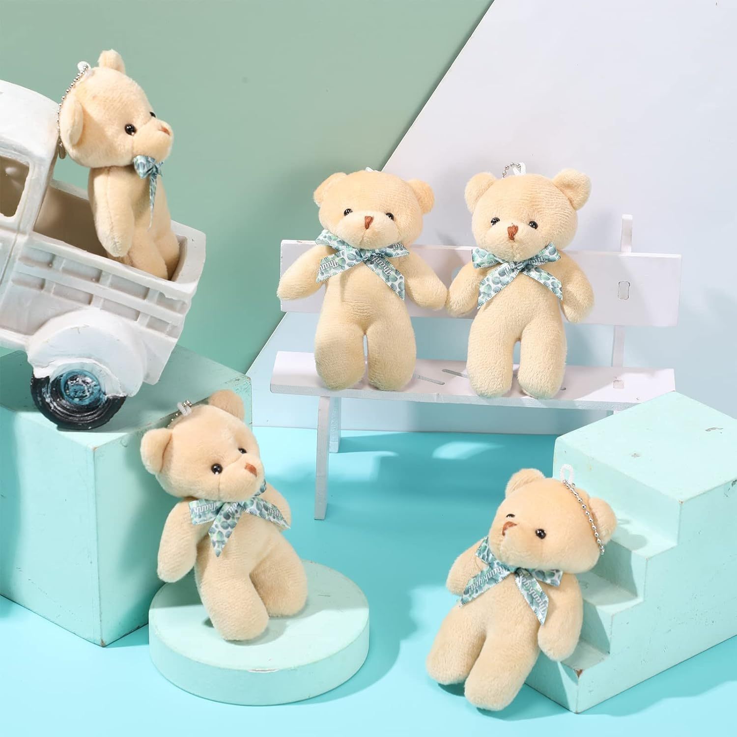 10 Sets Baby Shower Pequeños Osos Peluches Pequeños Osos - Temu, peluches  pequeños 