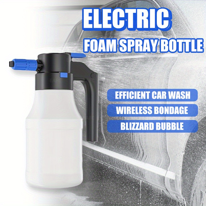 Car Wash Water Gun Foam Sprayer With Soap Reservoir And - Temu