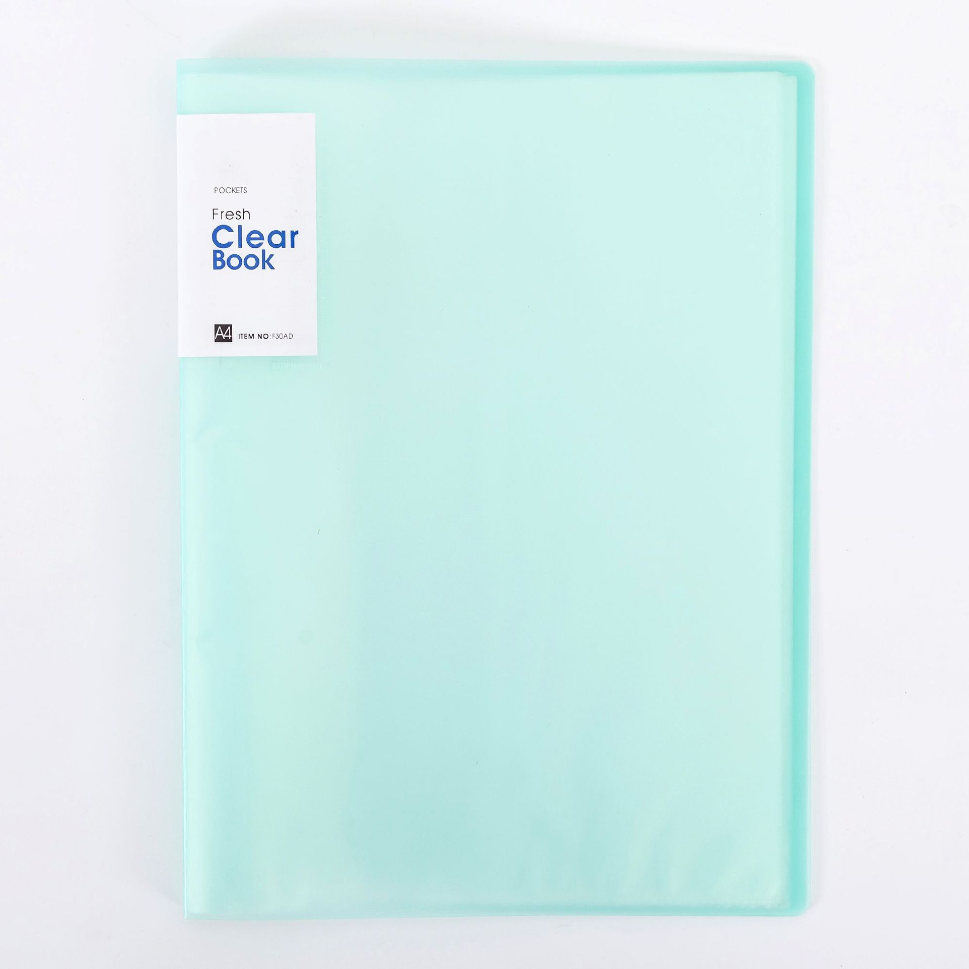 A4 Size Binder With Plastic Sleeves