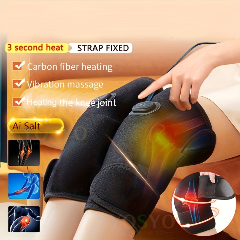 1pair Knee Pads With Mugwort, Warmth-keeping And Joint Protecting Sleeve  For Women, Men, Elderly, Sleeping, And Cycling