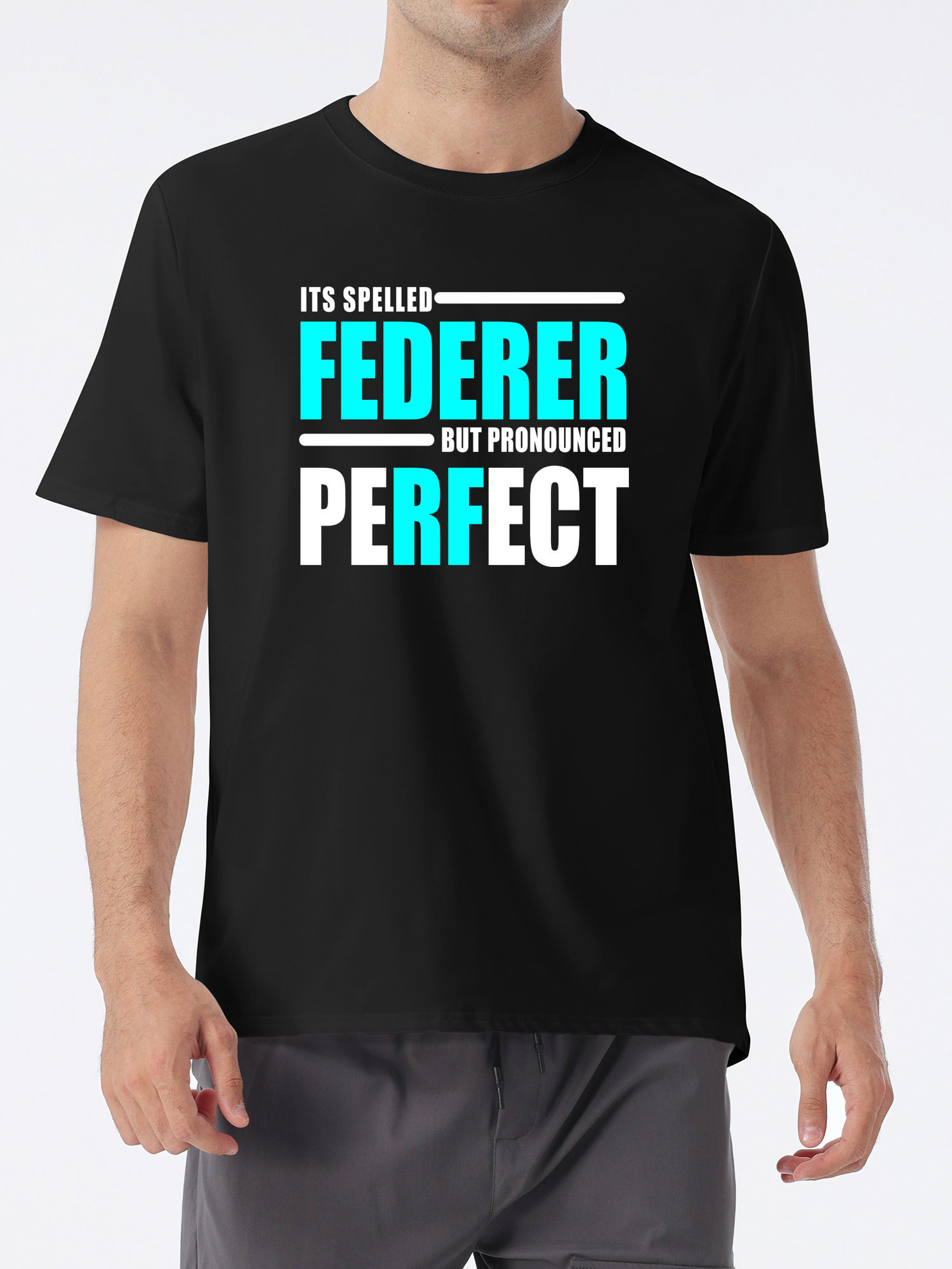 Perfect federer discount t shirt