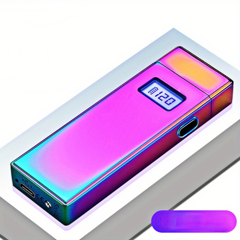 Mini USB de mechero eléctrico toque Windproof recargable encendedor de  cigarrillos eléctricos accesorios - China Comercio al por mayor los  encendedores y mecheros precio