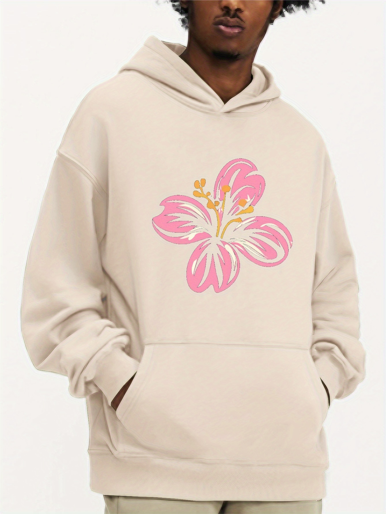 Flower sweatshirt clearance mens