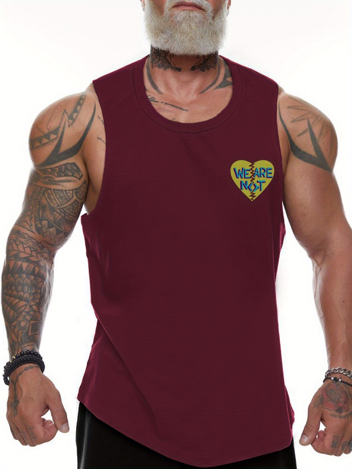 Plus Size Tank Top Camiseta Sin Mangas Estampado Gráfico - Temu Chile