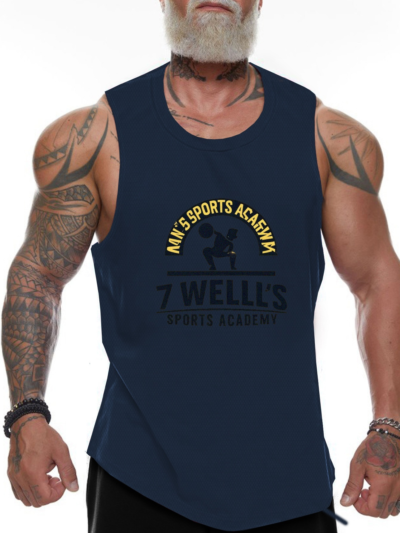 Plus Size Camiseta Tirantes Hombre Gráfico Figura Gym - Temu Peru