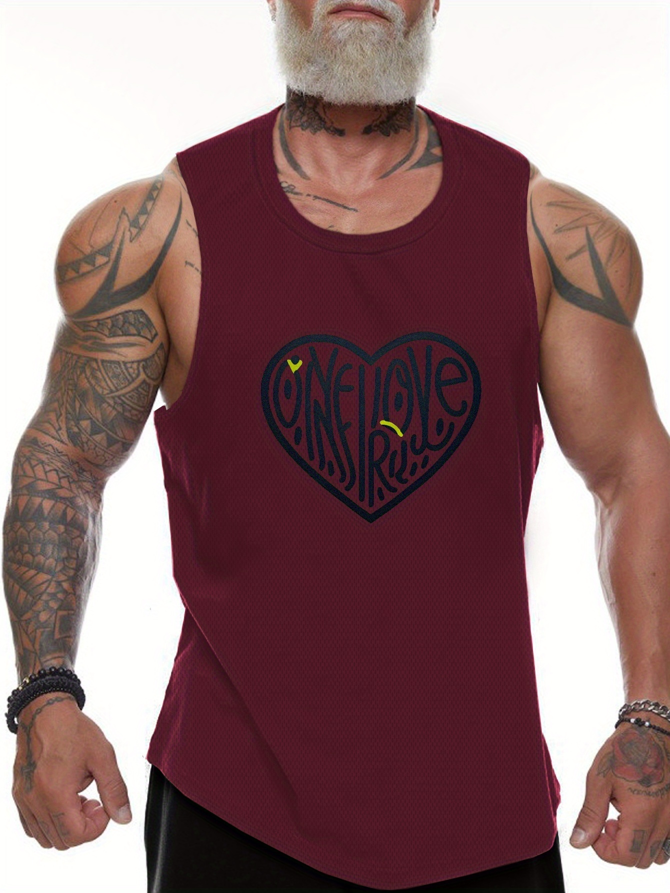 Camiseta Deportiva Sin Mangas Hombre Camiseta Tirantes - Temu