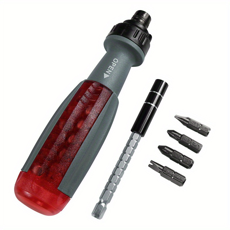 10-in-1 Multi-angle Ratchet Screwdriver Set With , & More - , Easy-to-use For Home & Industrial Use