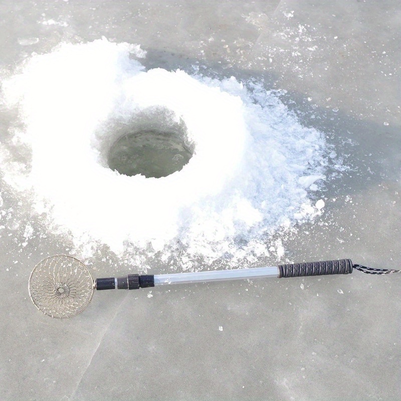 Stainless Steel Ice Fishing Strainer Mini Ice Fishing Scoop - Temu