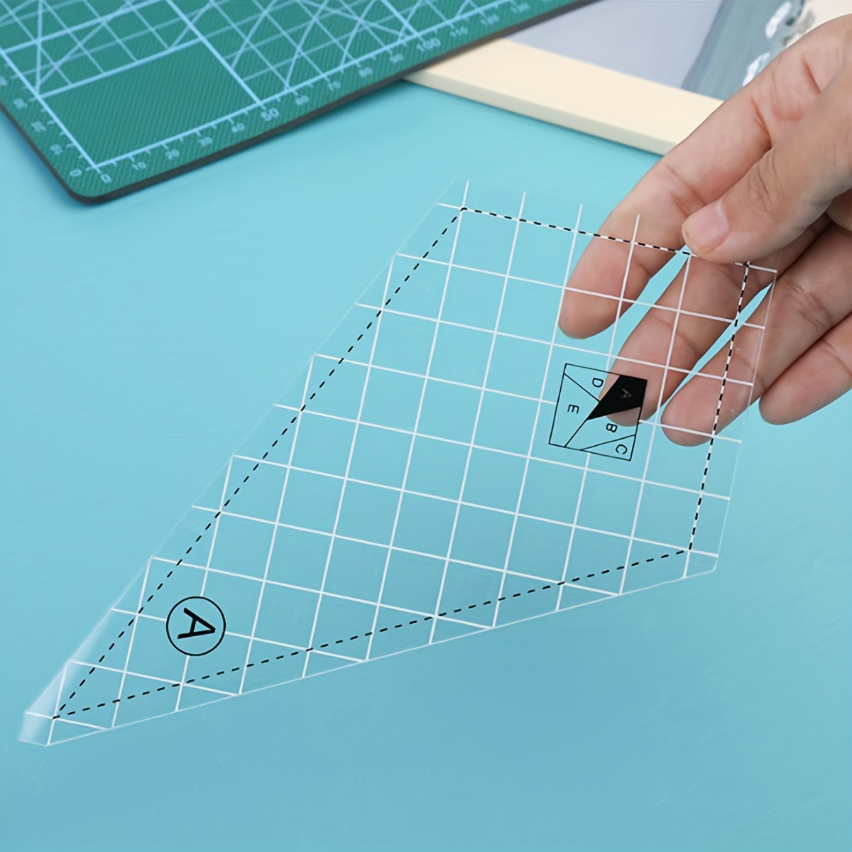 Quilting Rulers Templates Creative Quilting Cutting - Temu