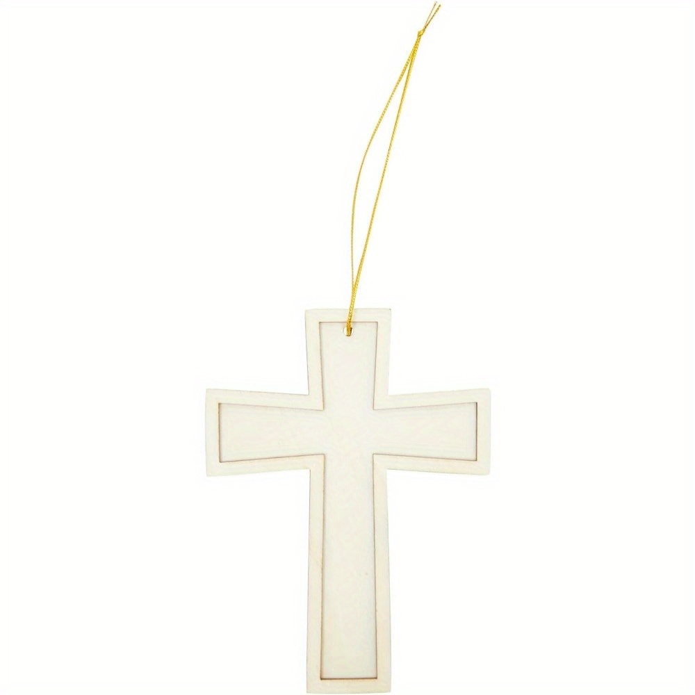 kit de Páscoa com capelinha, vela e cruz de madeira - Artcruz