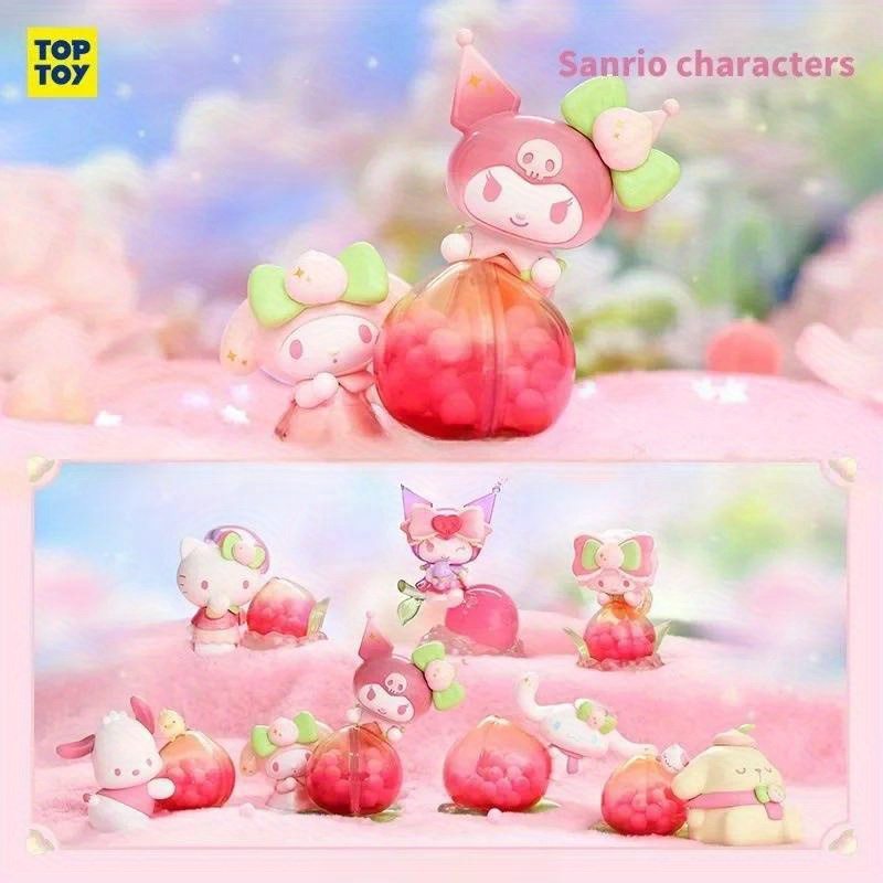 * Melody Random Ornament Pom Pom Purin * * * Pachacco Figure Vitality Peach  Cute Gift