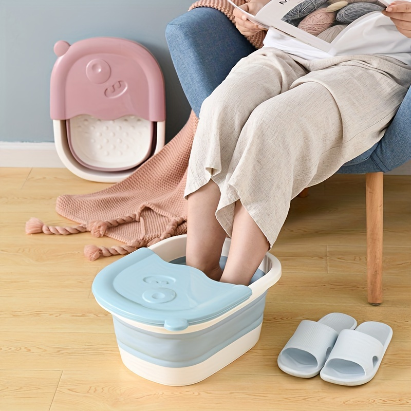 Foldable Foot Bath Bucket Foot Bath Tool Foot Bath Massager - Temu