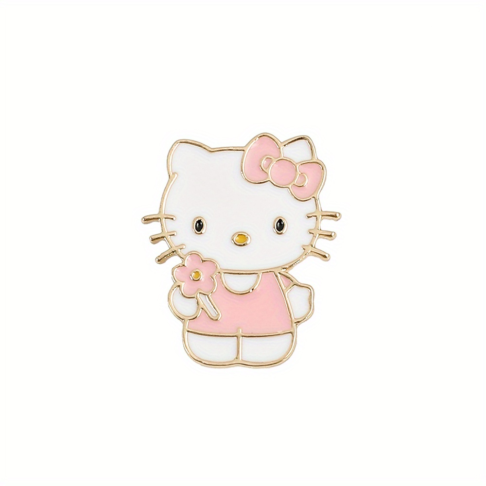 Hello Kitty Enamel Pin Sanrio for Lapel Backpacks Bags Cute Face