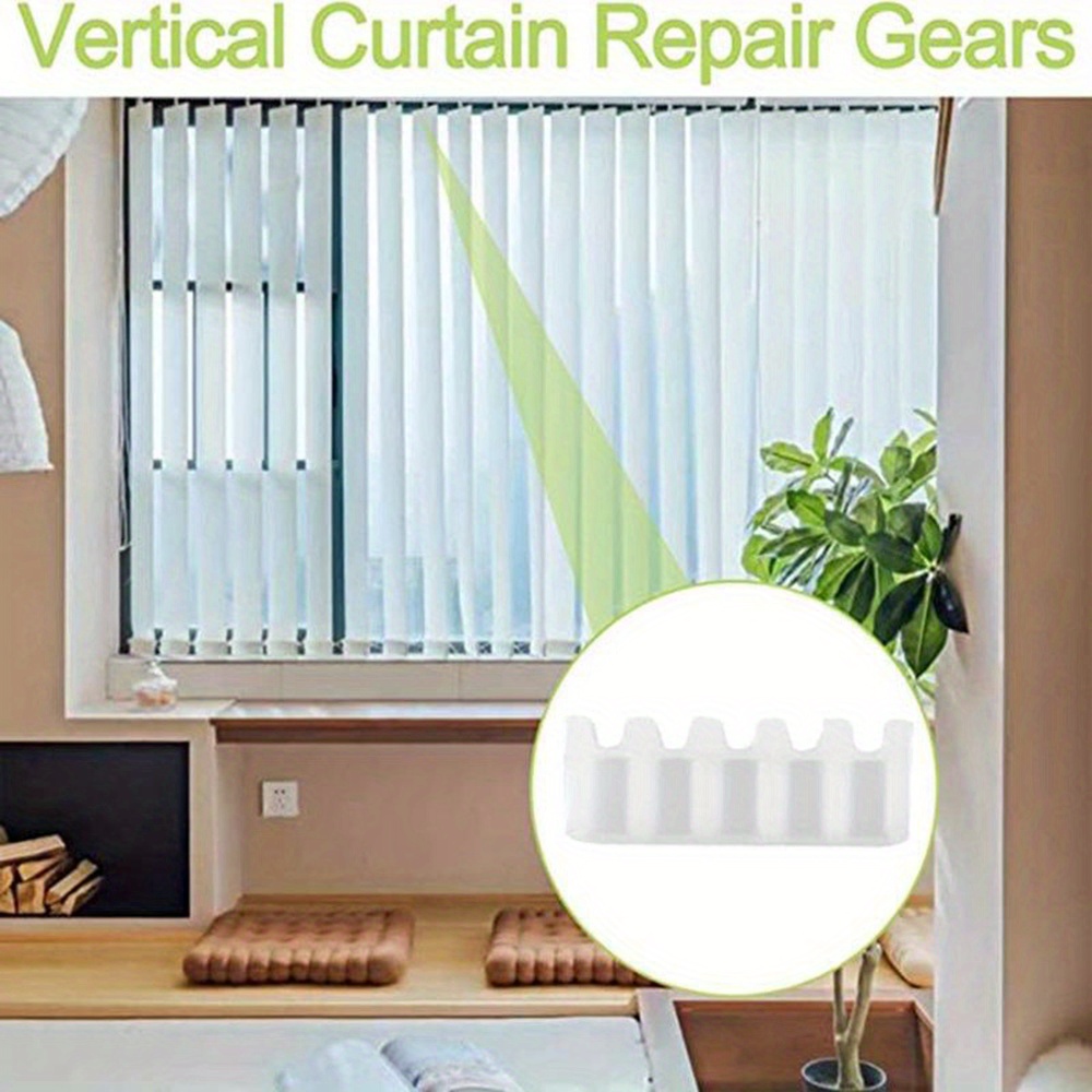 20pcs Vertical Blind Repair Kit Blind Repair Clips for Window Blinds Repair
