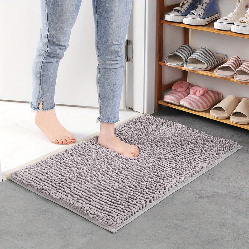 OLANLY Dog Door Mat for Muddy Paws, Absorbs Moisture and Dirt, Non-Slip  Washable Mat, Quick Dry Microfiber, Mud Mat for Dogs, Entry Indoor Door Mat