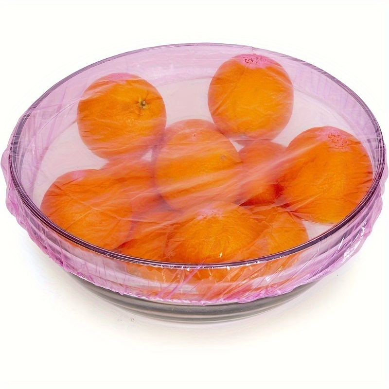 96pcs set food cover elastic food storage cover reusable fitted bowl cover semi transparent tray cover for   fruit and vegetable for picnic camping and home kitchen kitchen organizers and storage kitchen accessories kitchen gadgets details 8