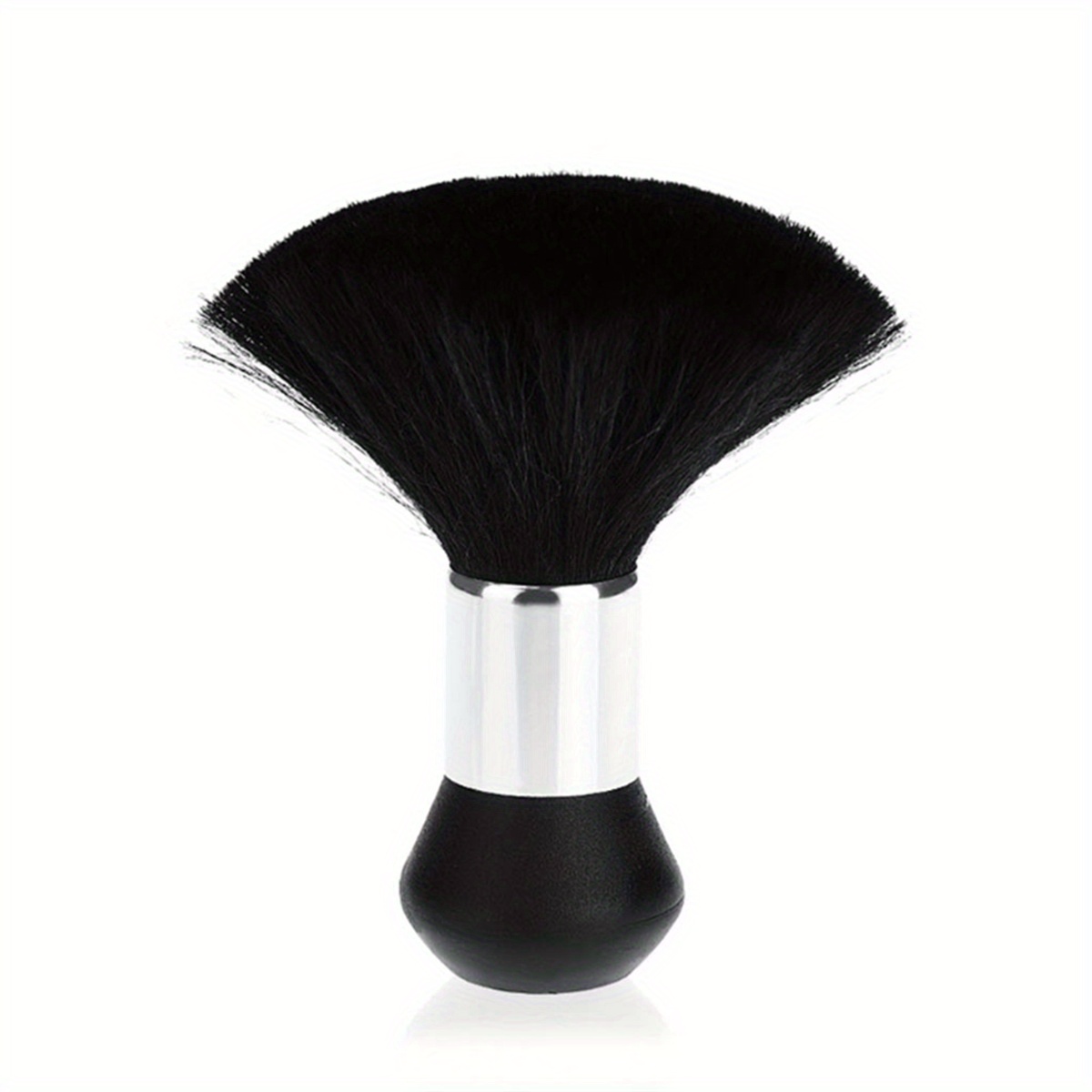 Image of Soft Neck Brush Face Duster Dispencer Brushes Hair Brush Hairdresser Salon Plastic Handle Cosmetic Tools