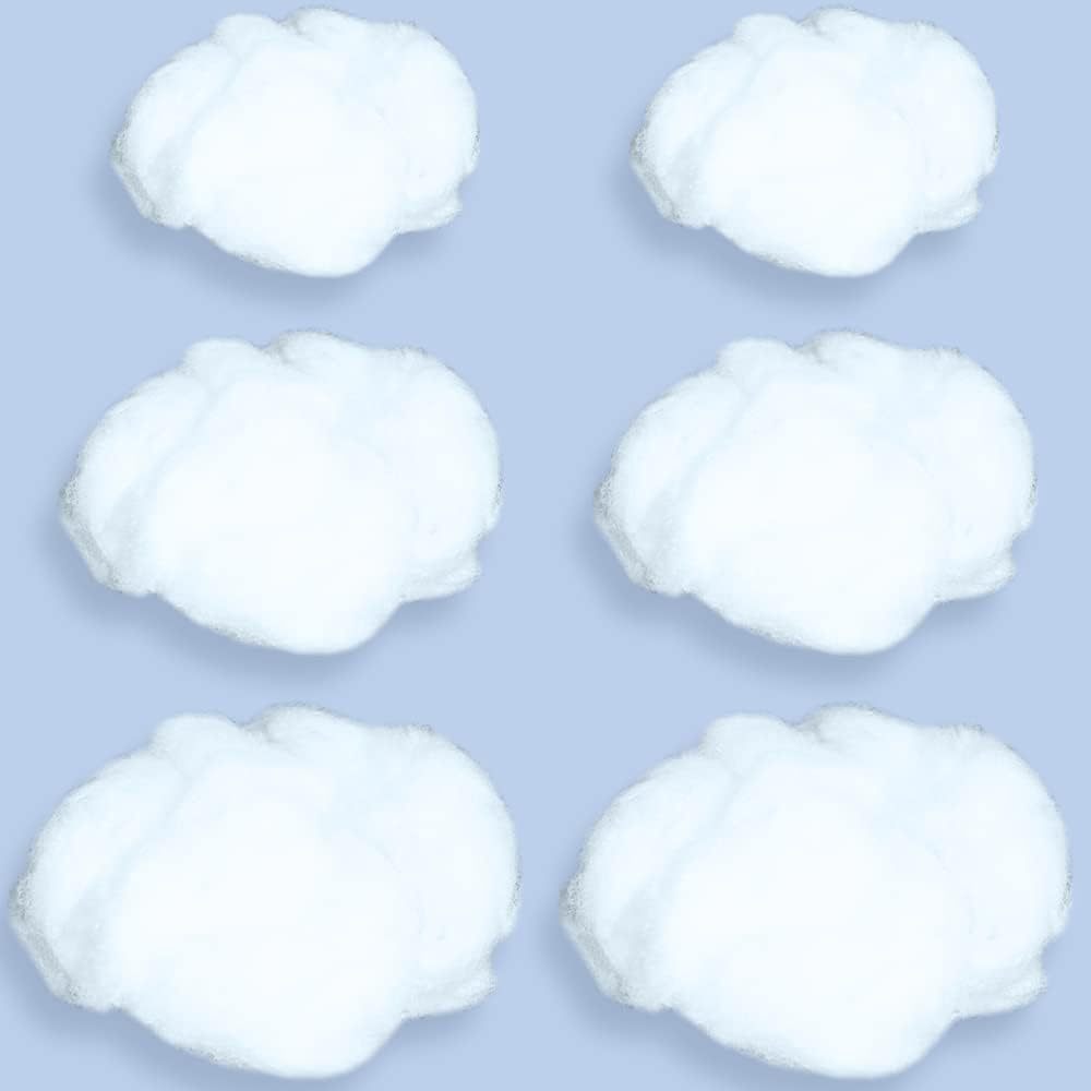 NOLITOY Simulated Cotton Clouds 4pcs Simulated Clouds Party Supplies Cotton  3D Tree Wedding Decor