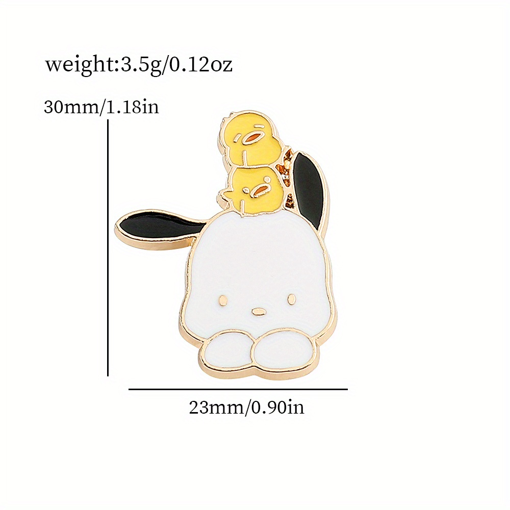 Sanrio Accessories Pins Cute Cinnamon My Melody Badges for Backpacks Lapel  Pins on Clothes Enamel Pin Jewelry Brooches