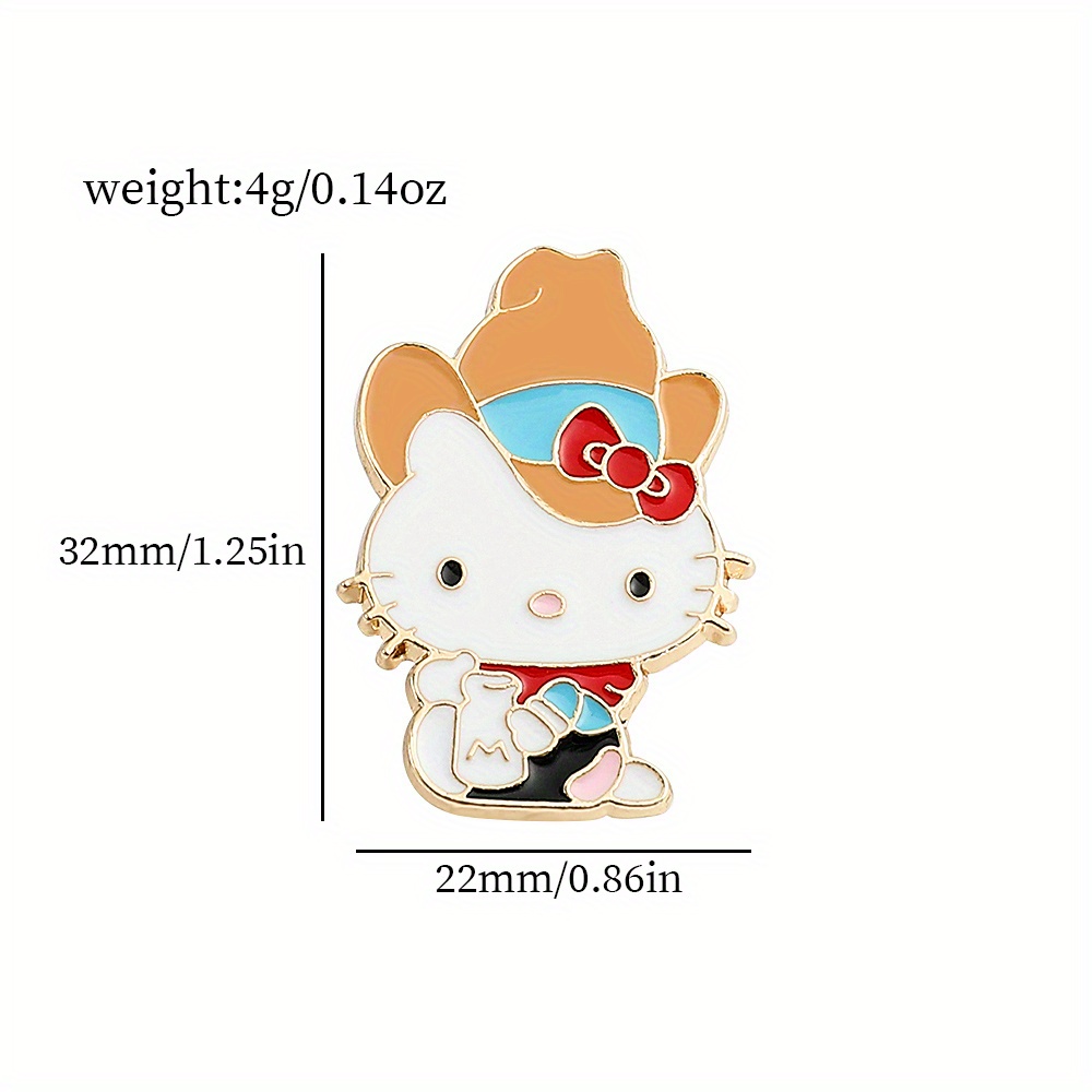 Hello Kitty 1.25 Button Pin