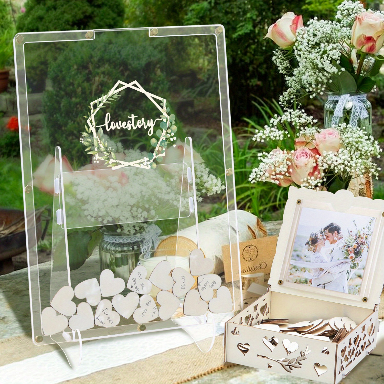 Wedding Guest Book Frame