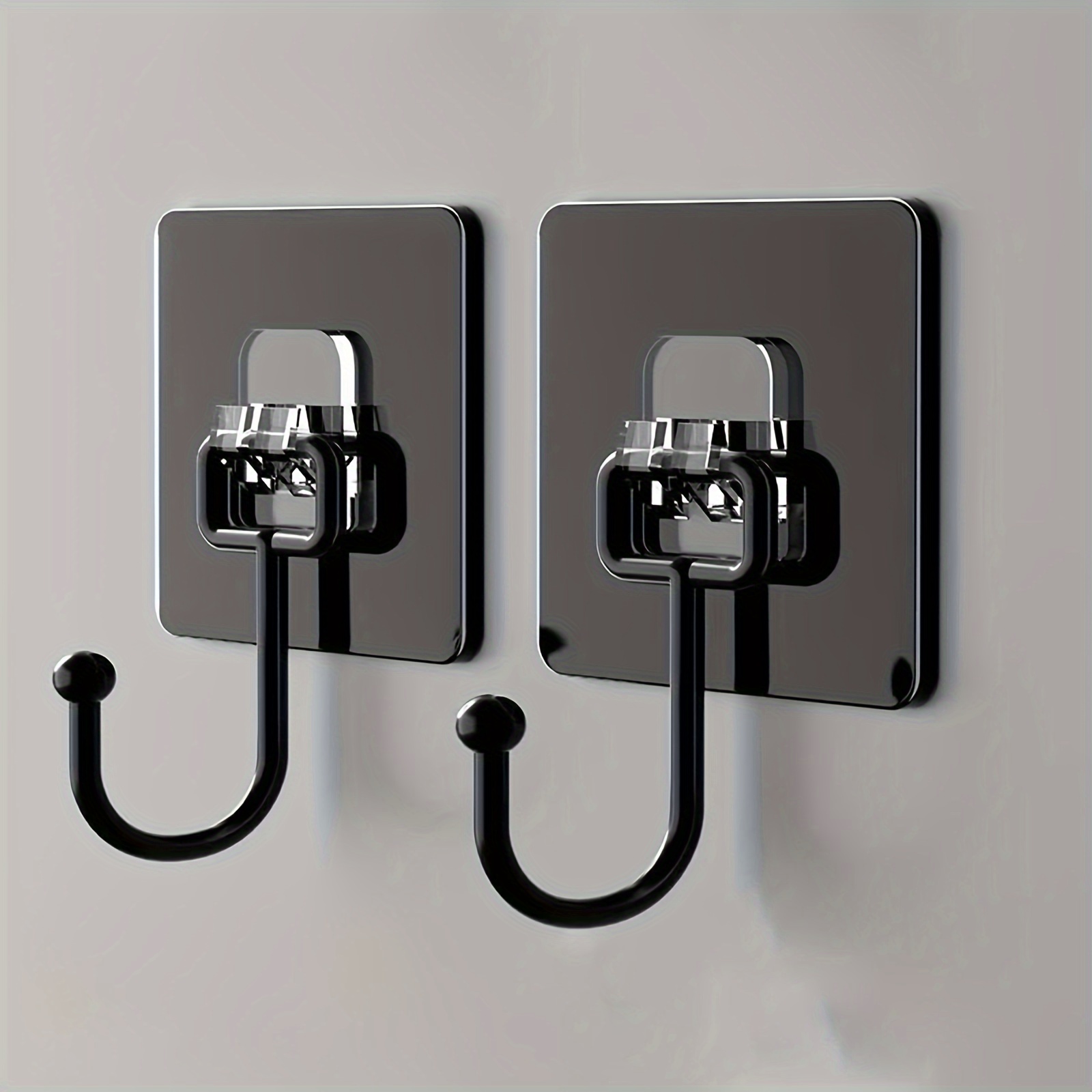 Transparent Wall Hooks Hangers Self Adhesive Door Wall - Temu