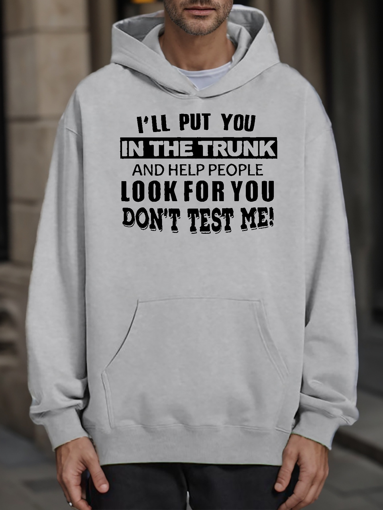 ll Put In Trunk Help People Look Print Sweatshirt Creative Temu