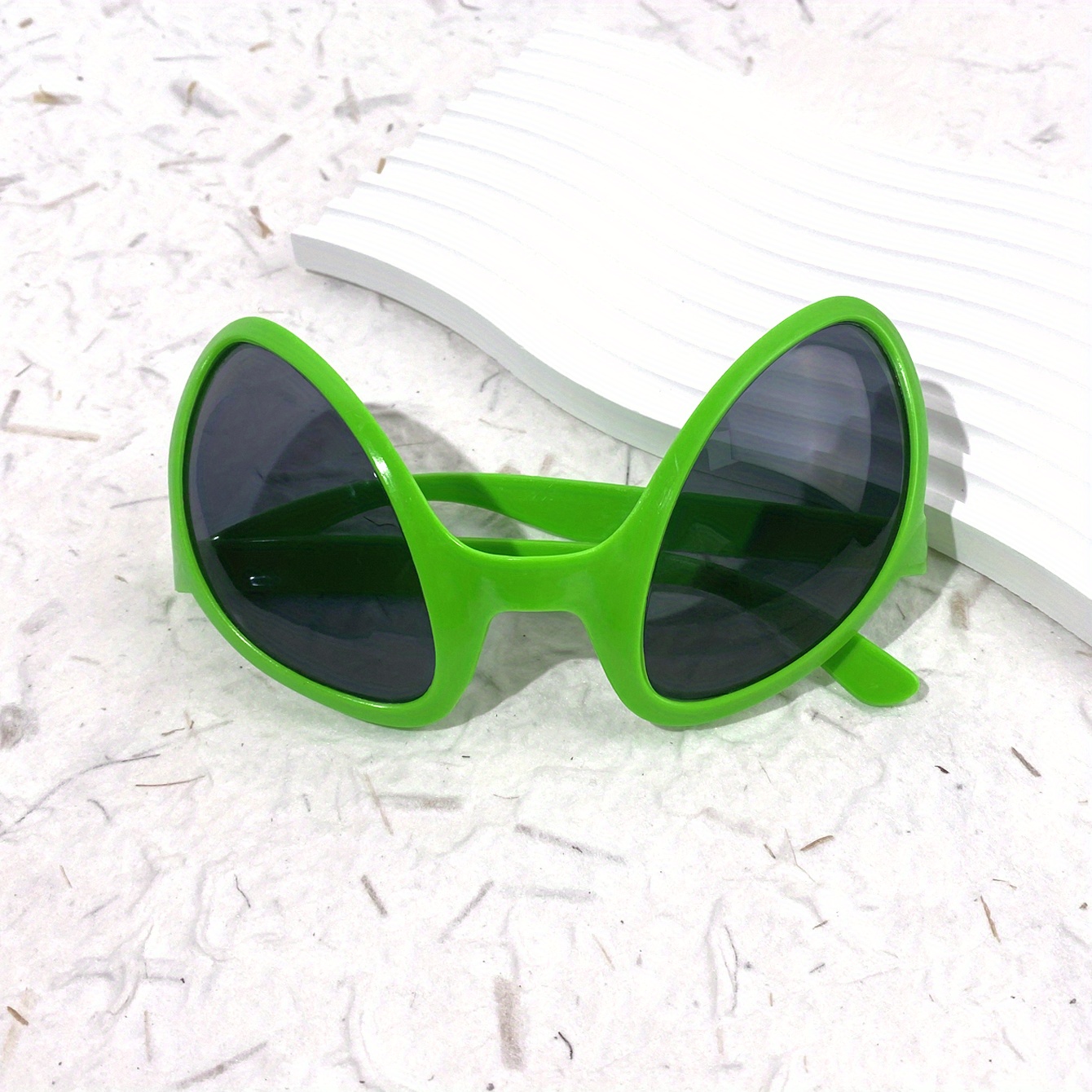 Gafas De Sol Divertidas De Alien Verdes Para Fiestas Lentes Azules ET  Vacaciones Danza Alienígenas Formas Alternativas Suministros De Fiesta