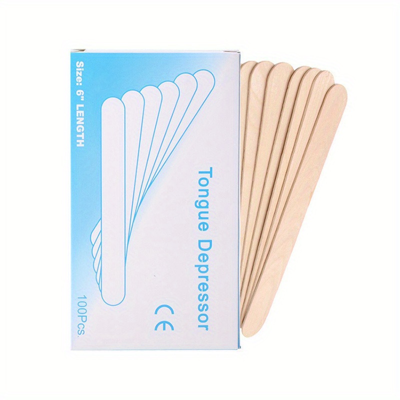 Sterile Wooden Tongue Depressors For Tattoo Body Art And - Temu