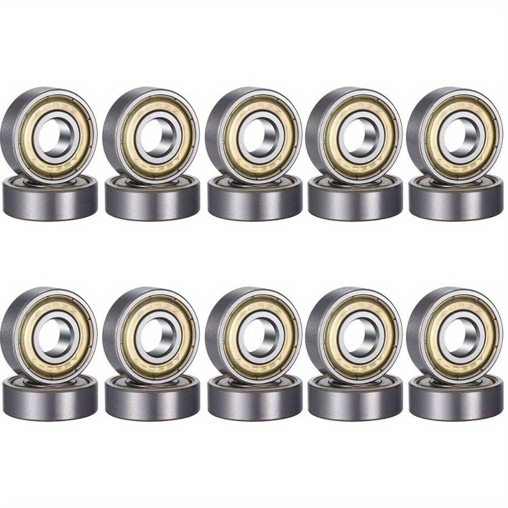 10/20pcs 608zz Deep Ball Bearing High Carbon Miniature Bearings For 3d Printer Parts