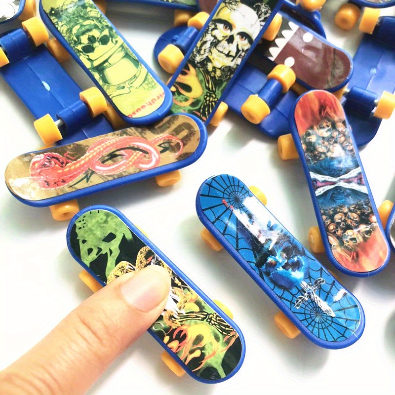 Finger Skateboard Fingertip Mini Skateboard Toy Finger Game - Temu