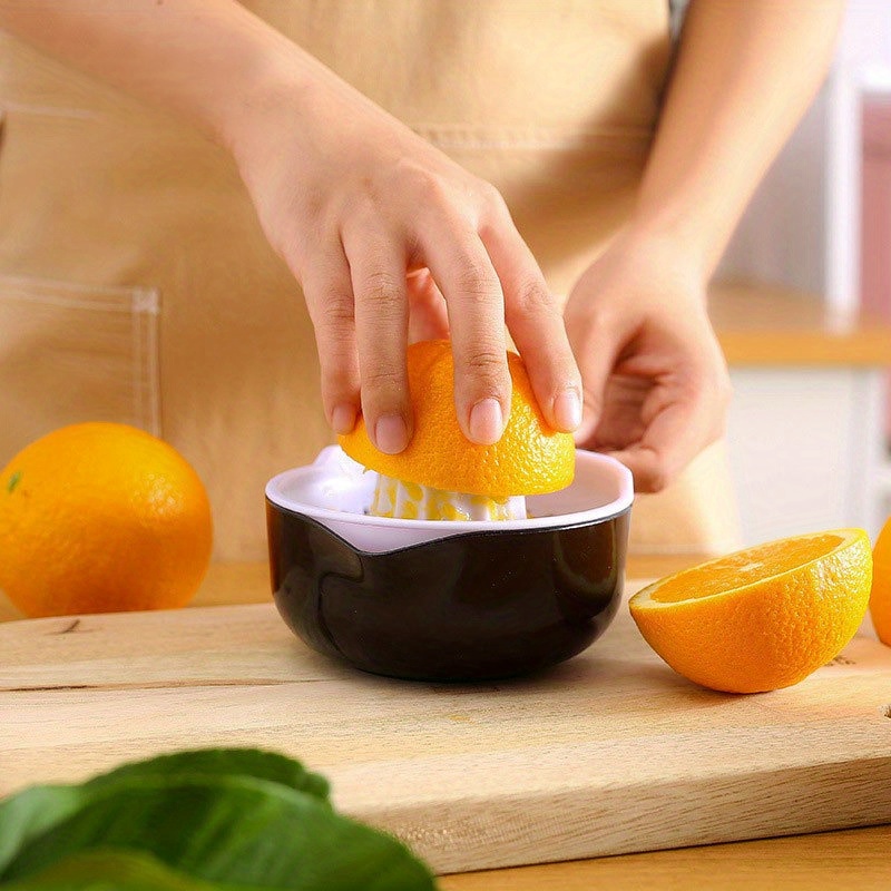 Exprimidor de limón de acero inoxidable 304, exprimidor de frutas manual,  perfecto para naranjas, limones grandes