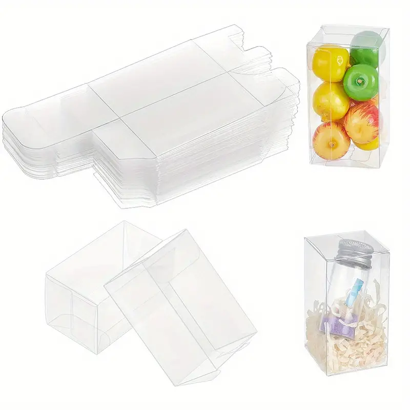 Transparent Plastic Gift Box Clear Gift Packaging Box Candy - Temu Canada