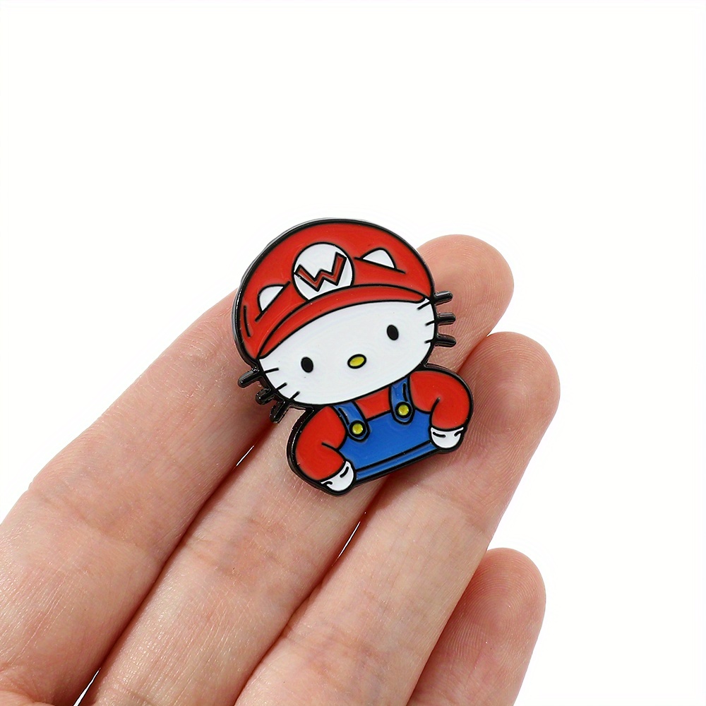 Series Badges Hello Kitty Cinnamoroll Cartoon Brooches Cute Enamel