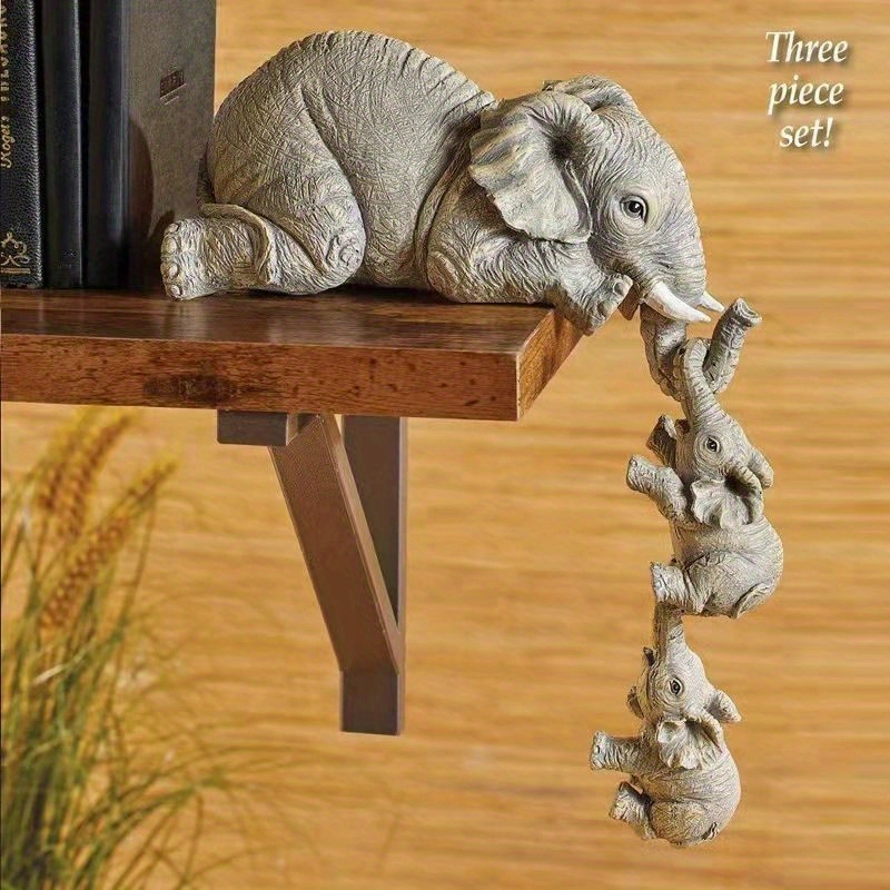 Elephant Statue - Elephant Decor - Mom Gifts - Elephant Gifts for