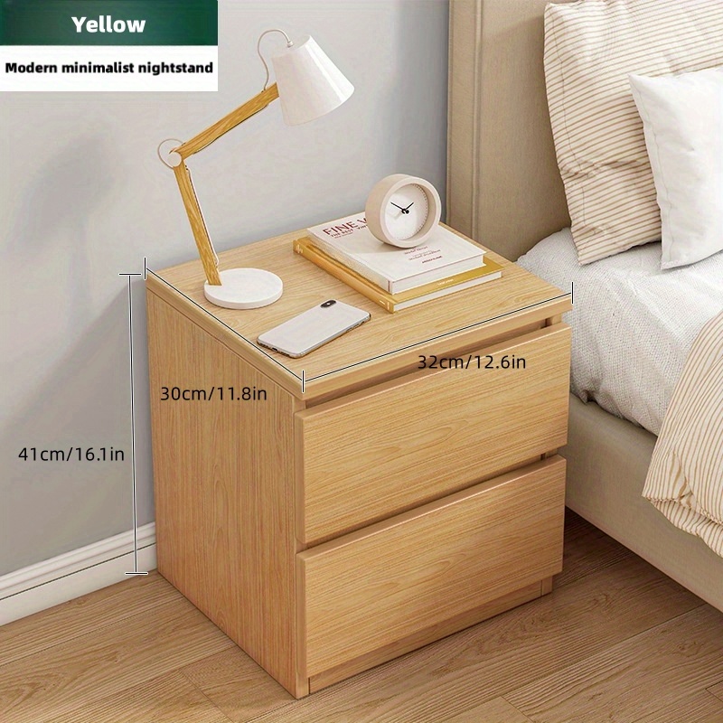 Table de chevet à LED pour meubles, meuble moderne, organisateur de  rangement pour classeur, meuble de chambre à coucher, Table de chevet, 2  commode - AliExpress