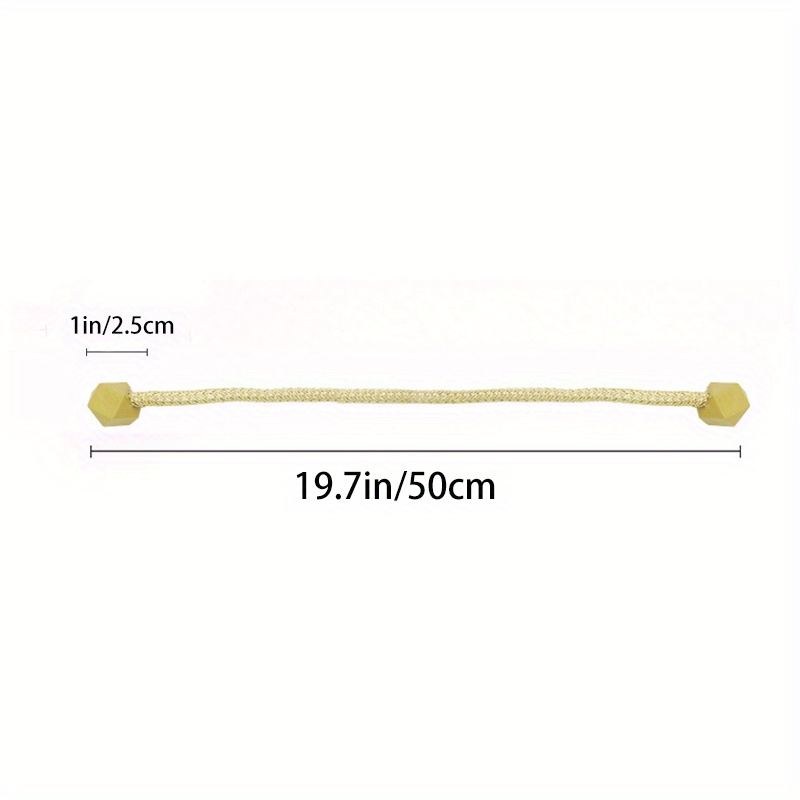 2pcs magnetic curtain tie thicker twist rope and strong magnetic tieback curtain holder decorative curtain holdback for living room office home decor details 9