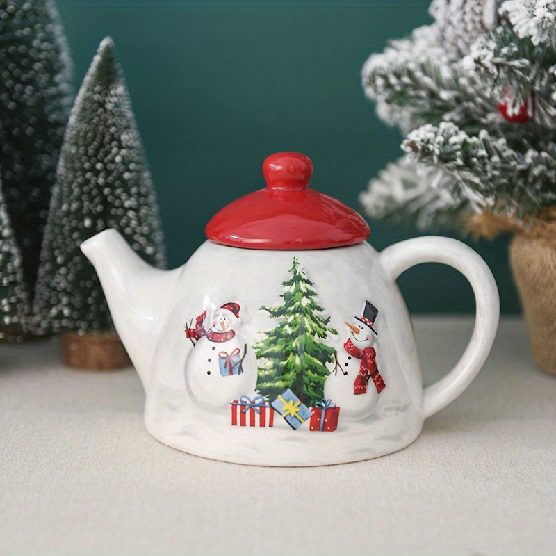 Creative Christmas Cold Water Kettle Santa Claus Pattern - Temu