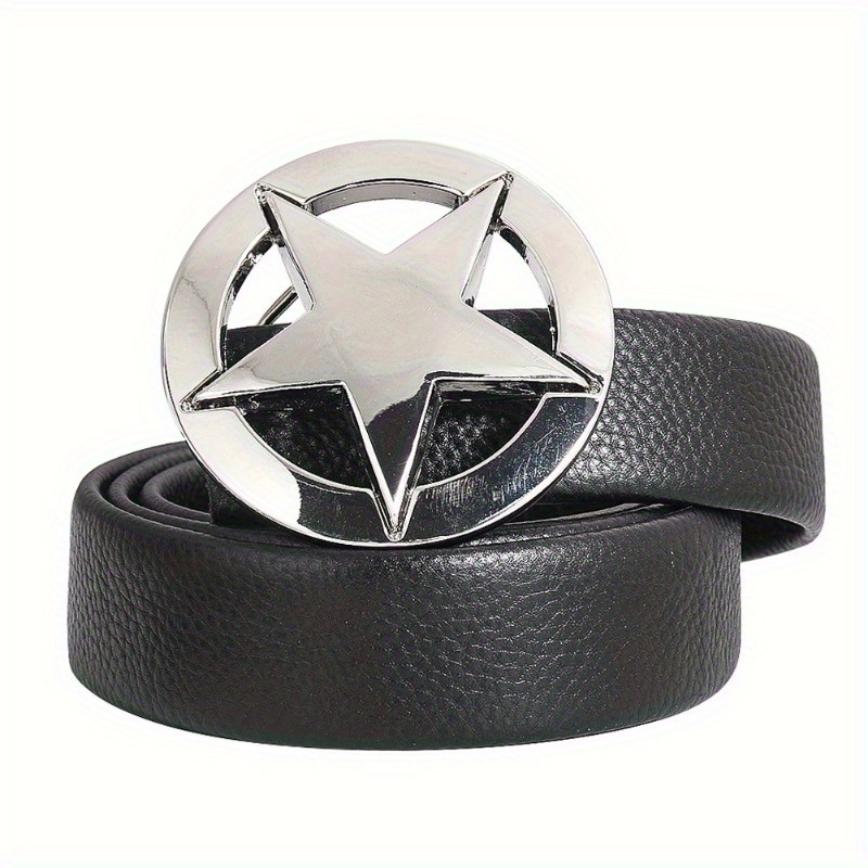 Star & Circle Belt Buckle