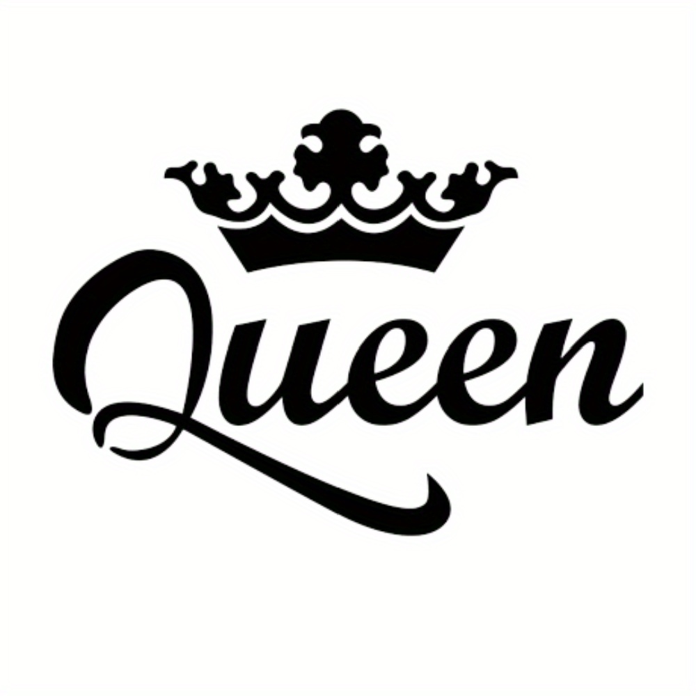 Queen Crown Sticker/ Decal – Car Stuff Bruh