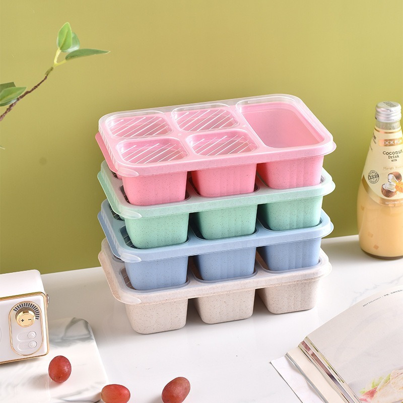 Portable Bento Lunch Box With Cutlery, Leakproof Reusable Plastic Bento Box,  Food Storage Containers For Students & Workers - Temu