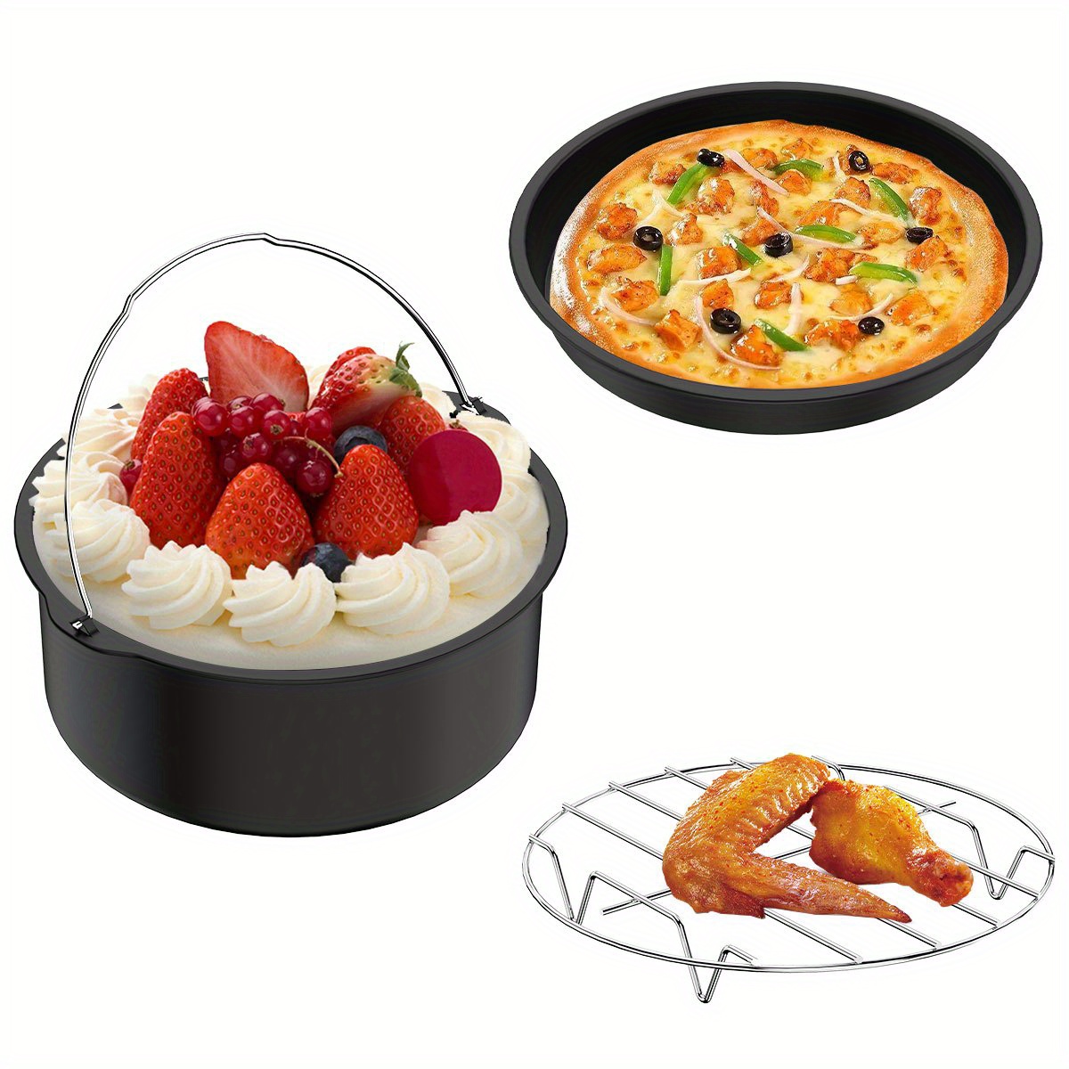 Air fryer hotsell pizza pan