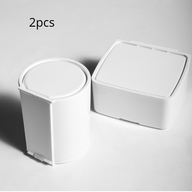 Jaune 2pc - Boîte de rangement de câbles de données, couvercle