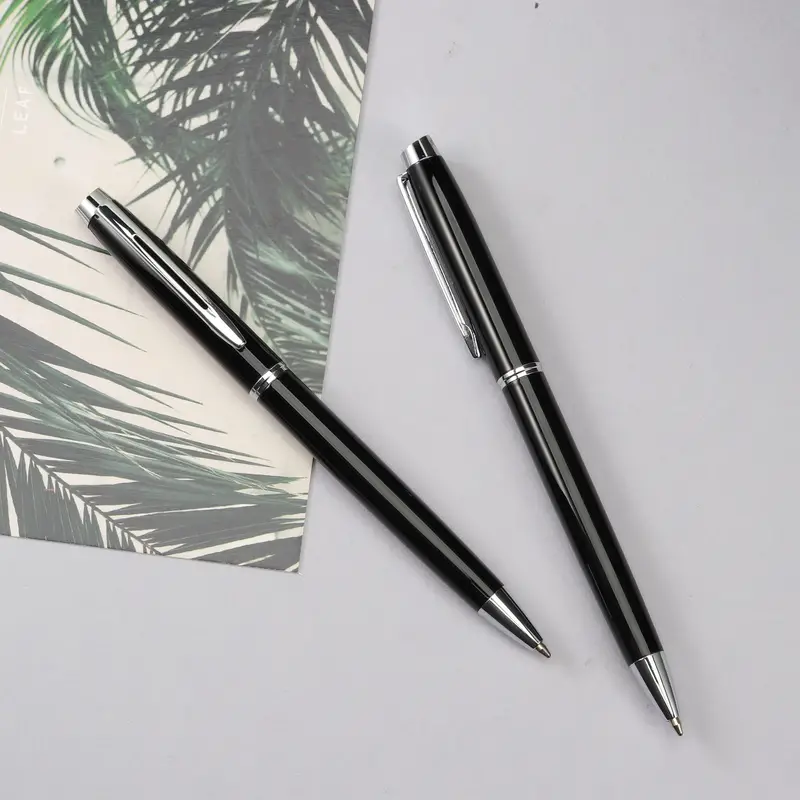 1pc Ballpoint Pens Black Pens Medium Ball Point 1 0mm Smooth Writing Grip  Metal Retractable Executive Business Office Fancy Nice Gift Pen For Men  Women | High-quality & Affordable | Temu