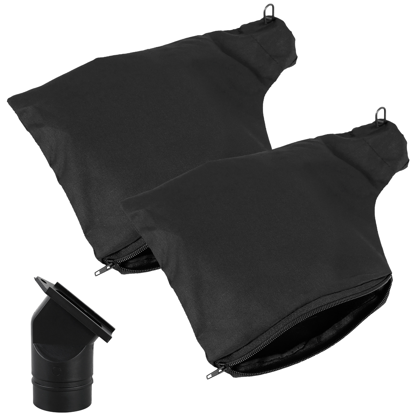 2pcs Dust Collection Bag For 225 Model Mitre Saws Black Dust Bag With Zipper Adjustable Dust Collector Bags Universal Anti dust Cover Bag For Tank Bel