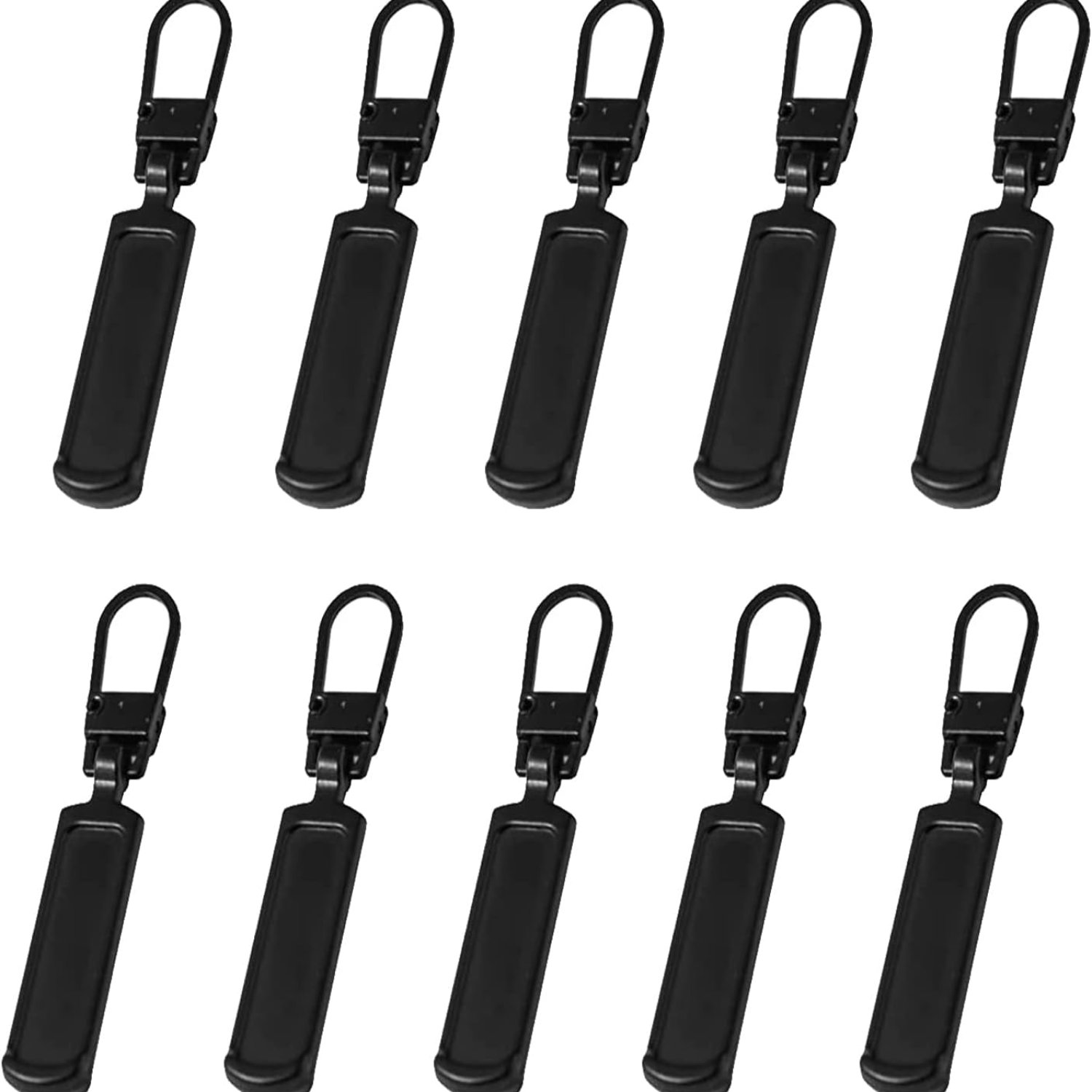 6Pcs Zipper Pull Tab Detachable Zipper Pull Replacement For