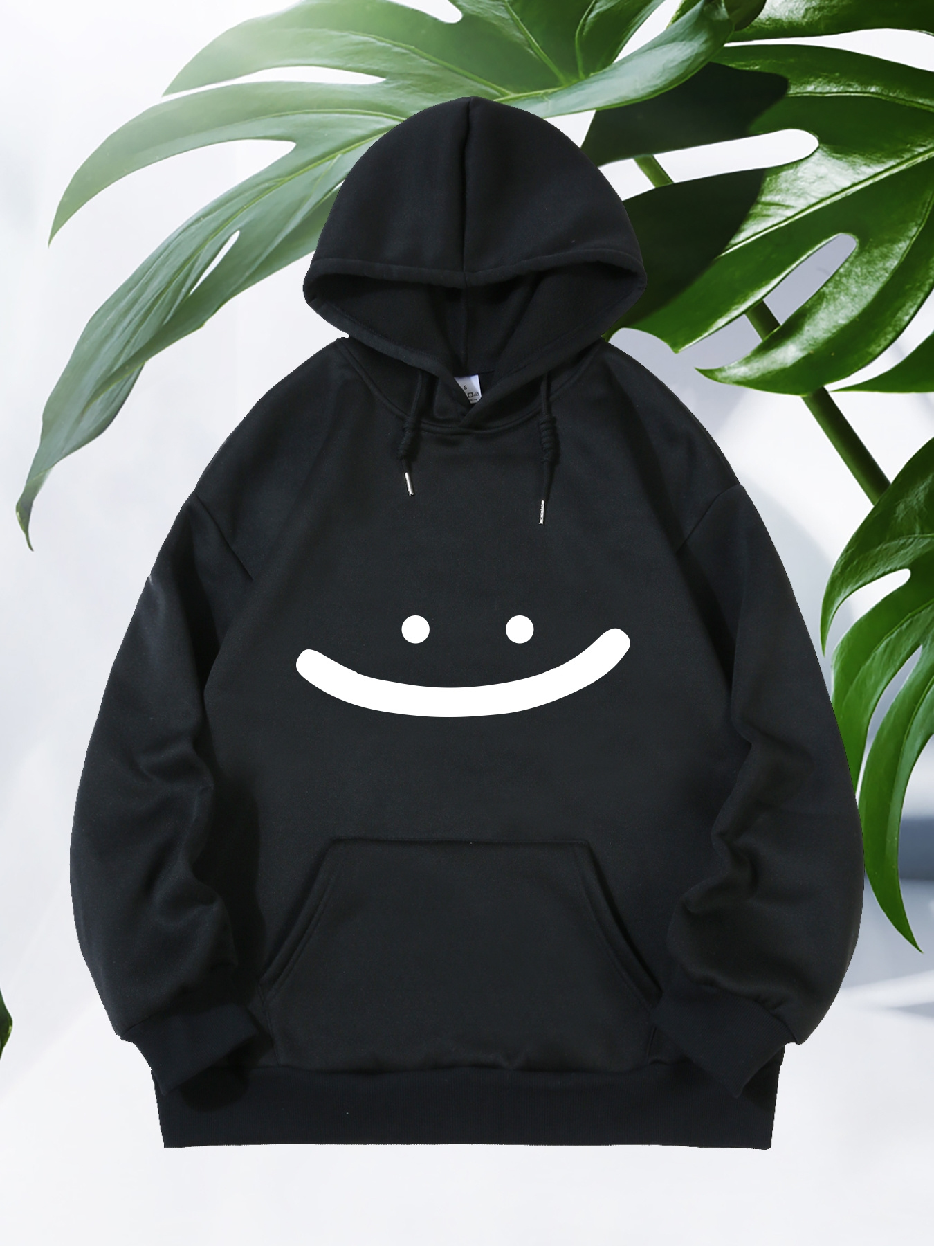 Happy Face Hoodie - Temu