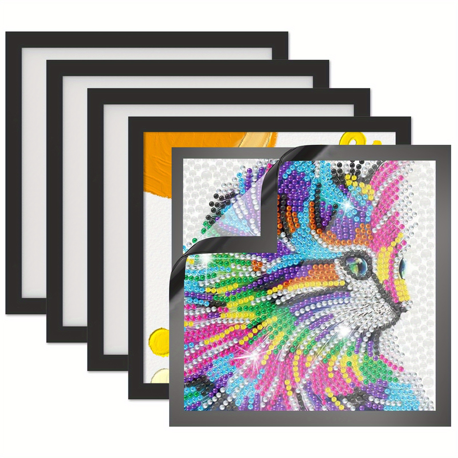 Diamond Painting Frames Self adhesive Magnetic Diamond Art - Temu