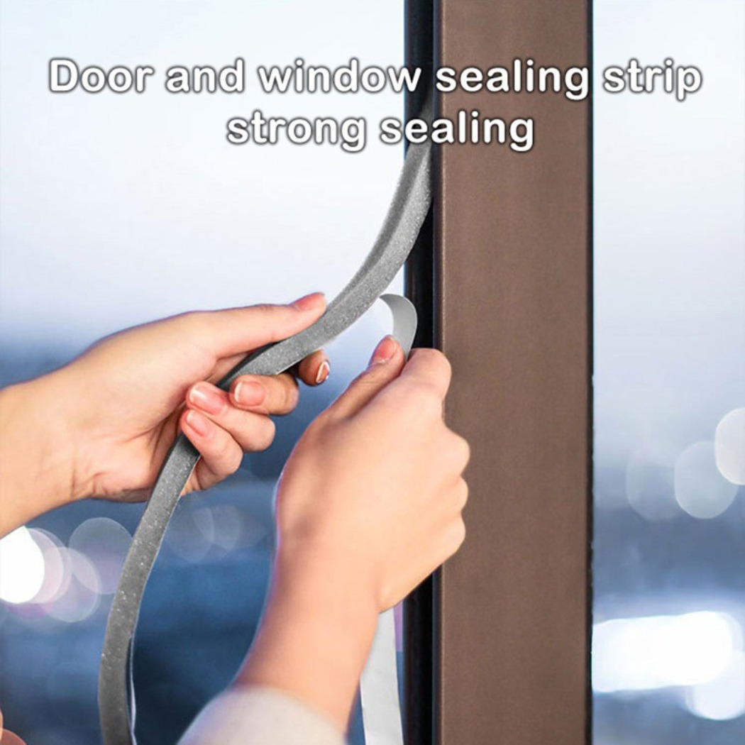 1roll Adhesive Seal Strip, Anti-collision Soundproof Weather Stripping For  Doors Windows, Sealing Strip As A Furniture Protector